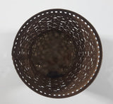 Vintage Ornate Thin Metal 5 1/2" Tall Candle Holder