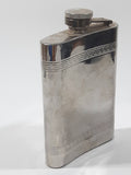 PT 'look good feel great' 6 oz. Curved Stainless Steel Pocket Flask