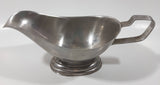 Vintage 8 1/2" Metal Gravy Boat Dish