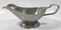 Vintage 8 1/2" Metal Gravy Boat Dish