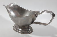 Vintage 8 1/2" Metal Gravy Boat Dish