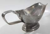 Vintage 8 1/2" Metal Gravy Boat Dish