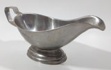 Vintage 8 1/2" Metal Gravy Boat Dish