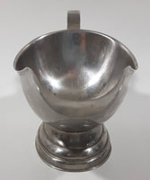 Vintage 8 1/2" Metal Gravy Boat Dish