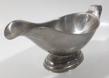 Vintage 8 1/2" Metal Gravy Boat Dish