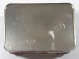 1999 Hershey's Milk Chocolate Kisses Advertising Tin Metal Hinged Container Faded