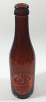 Vintage 1950s Whitbread Pale Ale Beer 9" Tall 9.6 oz Brown Amber Glass Bottle London, England