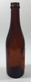 Vintage 1950s Whitbread Pale Ale Beer 9" Tall 9.6 oz Brown Amber Glass Bottle London, England