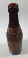 Vintage Guinness Foreign Extra Stout St James's Gate Dublin "Guinness is Good For you" 9" Tall Brown Amber Glass Beer Bottle Dublin Ireland