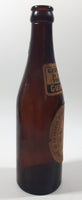 Vintage Guinness Foreign Extra Stout St James's Gate Dublin "Guinness is Good For you" 9" Tall Brown Amber Glass Beer Bottle Dublin Ireland