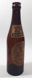 Vintage Guinness Foreign Extra Stout St James's Gate Dublin "Guinness is Good For you" 9" Tall Brown Amber Glass Beer Bottle Dublin Ireland