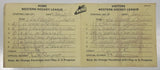 2010 2011 WHL Western Hockey League Starting Line-Up Vancouver Giants Vs Prince George Cougars, Brandon Wheat Kings, and Everett Silvertips Lot of 3 Game Papers Signed by Official Scorer Yellow/Pink