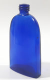 Antique Bourjois Perfume Paris Cobalt Blue Bottle 4 3/8" Tall