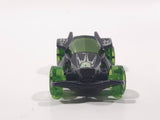 2005 Hot Wheels AcceleRacers RD-04 Black & Lime Green Die Cast Toy Car Vehicle - McDonalds Happy Meal