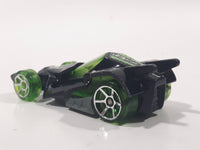 2005 Hot Wheels AcceleRacers RD-04 Black & Lime Green Die Cast Toy Car Vehicle - McDonalds Happy Meal