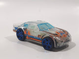 2007 Hot Wheels HW Race X-Raycers Stockar Clear Die Cast Toy Car Vehicle