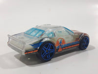 2007 Hot Wheels HW Race X-Raycers Stockar Clear Die Cast Toy Car Vehicle