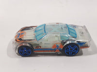 2007 Hot Wheels HW Race X-Raycers Stockar Clear Die Cast Toy Car Vehicle