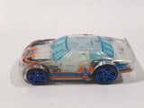 2007 Hot Wheels HW Race X-Raycers Stockar Clear Die Cast Toy Car Vehicle