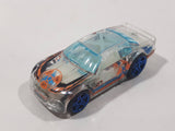 2007 Hot Wheels HW Race X-Raycers Stockar Clear Die Cast Toy Car Vehicle