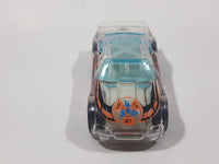 2007 Hot Wheels HW Race X-Raycers Stockar Clear Die Cast Toy Car Vehicle