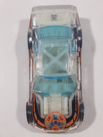 2007 Hot Wheels HW Race X-Raycers Stockar Clear Die Cast Toy Car Vehicle