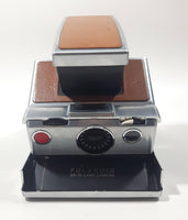 Vintage Polaroid SX-70 Land Camera with Brown Leather Case