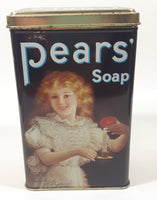 Vintage Pear's Soap 6 3/8" Tall Tin Metal Container