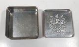 Vintage Huntley & Palmers Biscuits Small Tall Tin Metal Container