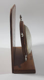 Vintage Avon Brand Woburn Abbey Country House Deer Scene Picture Ship's Wheel Wood Letter Holder Made in England