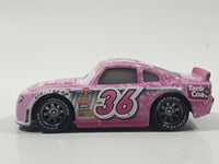 Disney Pixar Cars Tank Coat #36 Pink Die Cast Toy Car Vehicle DXV64