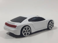 Motor Max 6143-6 Sports Car Coupe 1/64 Scale White Die Cast Toy Car Vehicle