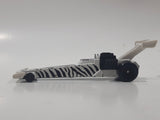 1993 Hot Wheels Dragster Funny Car White Black Die Cast Toy Race Car Vehicle McDonald's Happy Meal