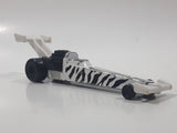 1993 Hot Wheels Dragster Funny Car White Black Die Cast Toy Race Car Vehicle McDonald's Happy Meal