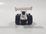 1993 Hot Wheels Dragster Funny Car White Black Die Cast Toy Race Car Vehicle McDonald's Happy Meal