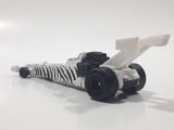 1993 Hot Wheels Dragster Funny Car White Black Die Cast Toy Race Car Vehicle McDonald's Happy Meal