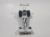 1993 Hot Wheels Dragster Funny Car White Black Die Cast Toy Race Car Vehicle McDonald's Happy Meal