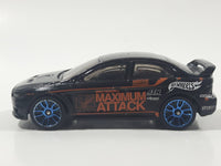 2015 Hot Wheels HW Off-Road: Road Rally 2008 Lancer Evolution Black Die Cast Toy Car Vehicle