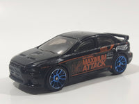 2015 Hot Wheels HW Off-Road: Road Rally 2008 Lancer Evolution Black Die Cast Toy Car Vehicle