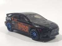 2015 Hot Wheels HW Off-Road: Road Rally 2008 Lancer Evolution Black Die Cast Toy Car Vehicle