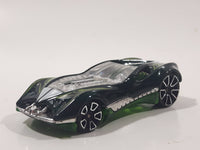 2013 Hot Wheels HW Racing: Thrill Racers CUL8R Metallic Dark Green Die Cast Toy Car Vehicle