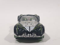 2013 Hot Wheels HW Racing: Thrill Racers CUL8R Metallic Dark Green Die Cast Toy Car Vehicle