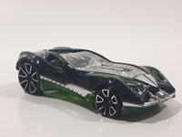 2013 Hot Wheels HW Racing: Thrill Racers CUL8R Metallic Dark Green Die Cast Toy Car Vehicle