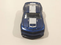 2012 Hot Wheels '12 Camaro ZL-1 Metalflake Dark Blue Die Cast Toy Car Vehicle