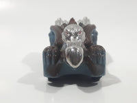 Rare Motor Max 6404 Pelican Bird Shaped Chrome Grey Brown Pull Back Die Cast Toy Car Vehicle