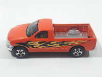 2001 Hot Wheels Wreck'n Roll 1997 Ford F-150 Pickup Truck Orange Die Cast Toy Vehicle