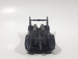 2004 Hot Wheels 2x Turbo Power Launcher DC Comics Infinity Batmobile Black Die Cast Toy Car Vehicle - s03 Black PR5