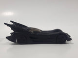 2004 Hot Wheels 2x Turbo Power Launcher DC Comics Infinity Batmobile Black Die Cast Toy Car Vehicle - s03 Black PR5