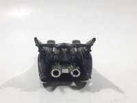 2004 Hot Wheels 2x Turbo Power Launcher DC Comics Infinity Batmobile Black Die Cast Toy Car Vehicle - s03 Black PR5