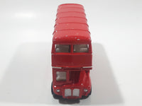 Victoria, BC Canada Double Decker Bus Red Die Cast Toy Car Vehicle